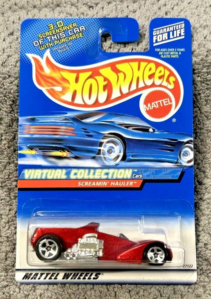 Screamin' Hauler, 2000 Collector #156, Red W/5sp Wheels, Vintage