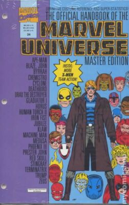 Official Handbook of the Marvel Universe Master Edition #24 NM 1992 Stock Image