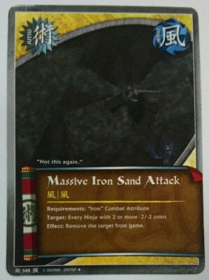 Naruto Cards CCG Jutsu /2 - You choose!