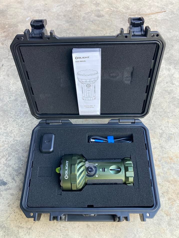 OLIGHT Marauder 2 OD Green Powerful 14000 Lumen Rechargeable