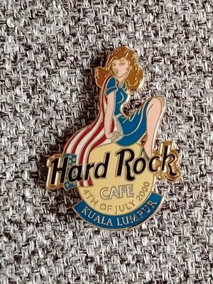 PIN GIRL HARD ROCK CAFE /KUALA LUMPUR 4TH OF JULY 2000