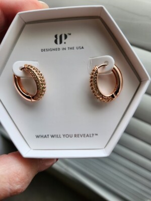 Bomb Party Sweetly surprised  RBP7847 August 2024 Lab Peridot Hoop Earrings