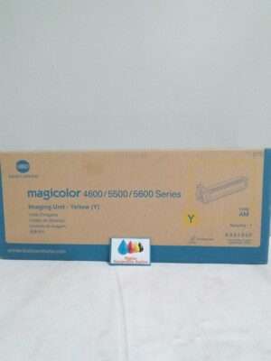 Konica Minolta A03105F Yellow Imaging Unit Genuine