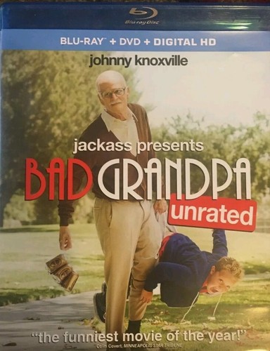 (未使用･未開封品)Jackass: Bad Grandpa - Uncut [Blu-ray] Jackass Presents Bad Grandpa Unrated (Blu-ray/DVD, 2013, 2