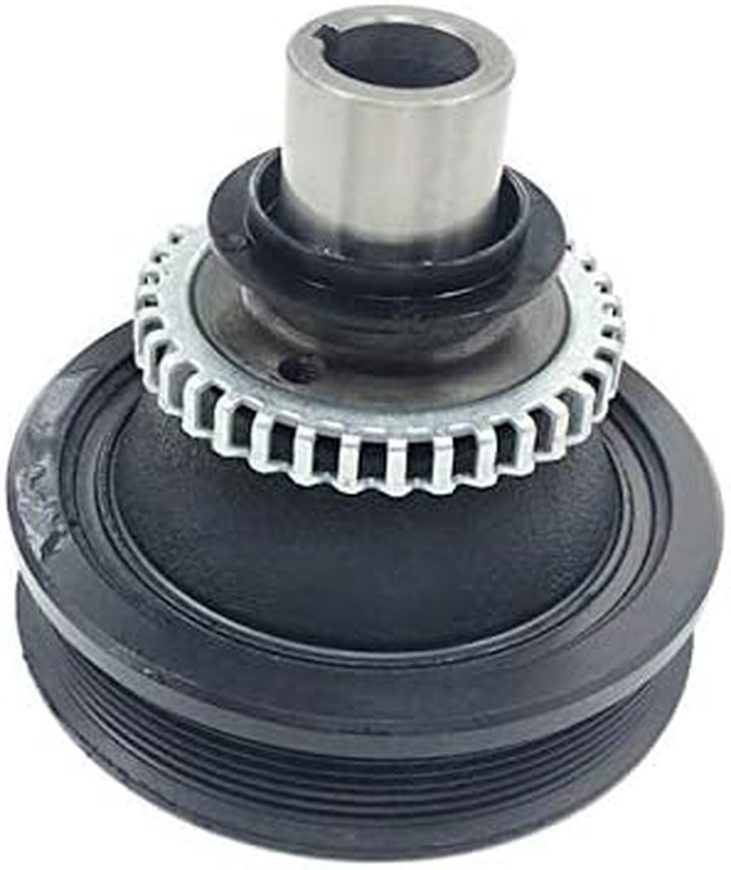 Engine Harmonic Balancer Compatible with 2003-2010 Ford Explorer 4.0L V6