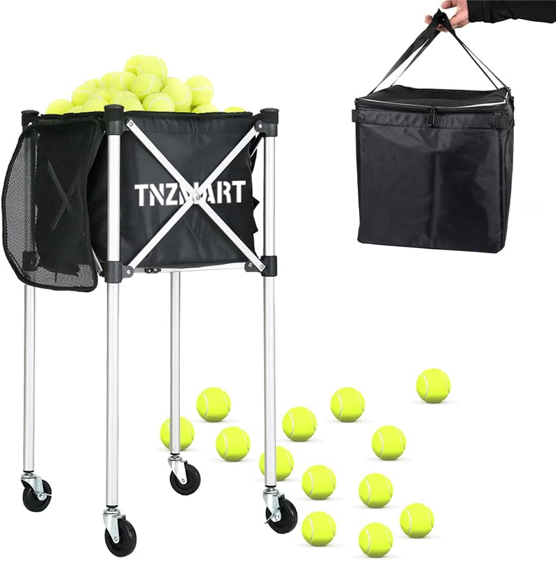 Tennis Ball Basket Tennis Ball Hopper With Wheels Por Table