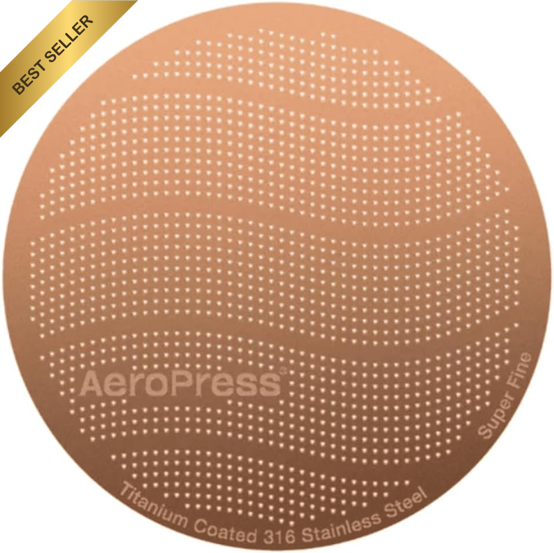 Gold Tone Reusable Coffee Filter – Stainless Steel, Easy Clean, Full Flavor