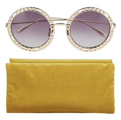 GUCCI GUCCI GG1113S-002-53 GOLD SUNGLASSES