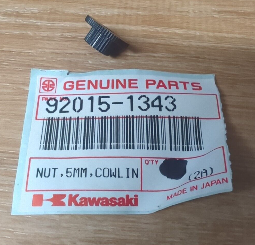 小物 nayuka511 1) NOS KAWASAKI 92015-1343 COWLING NUT 5MM ZG1000 ZX750