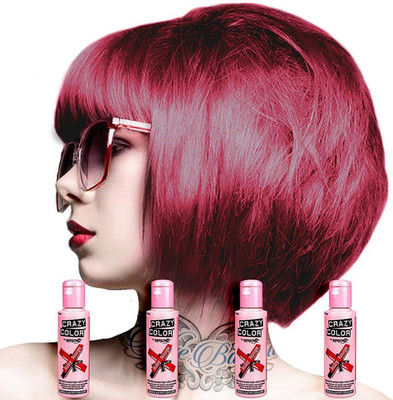 4 X Crazy Colour Ruby Rosso by Renbow by