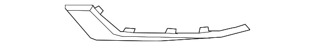 Genuine Ford Trim Molding HS7Z-15266-AB