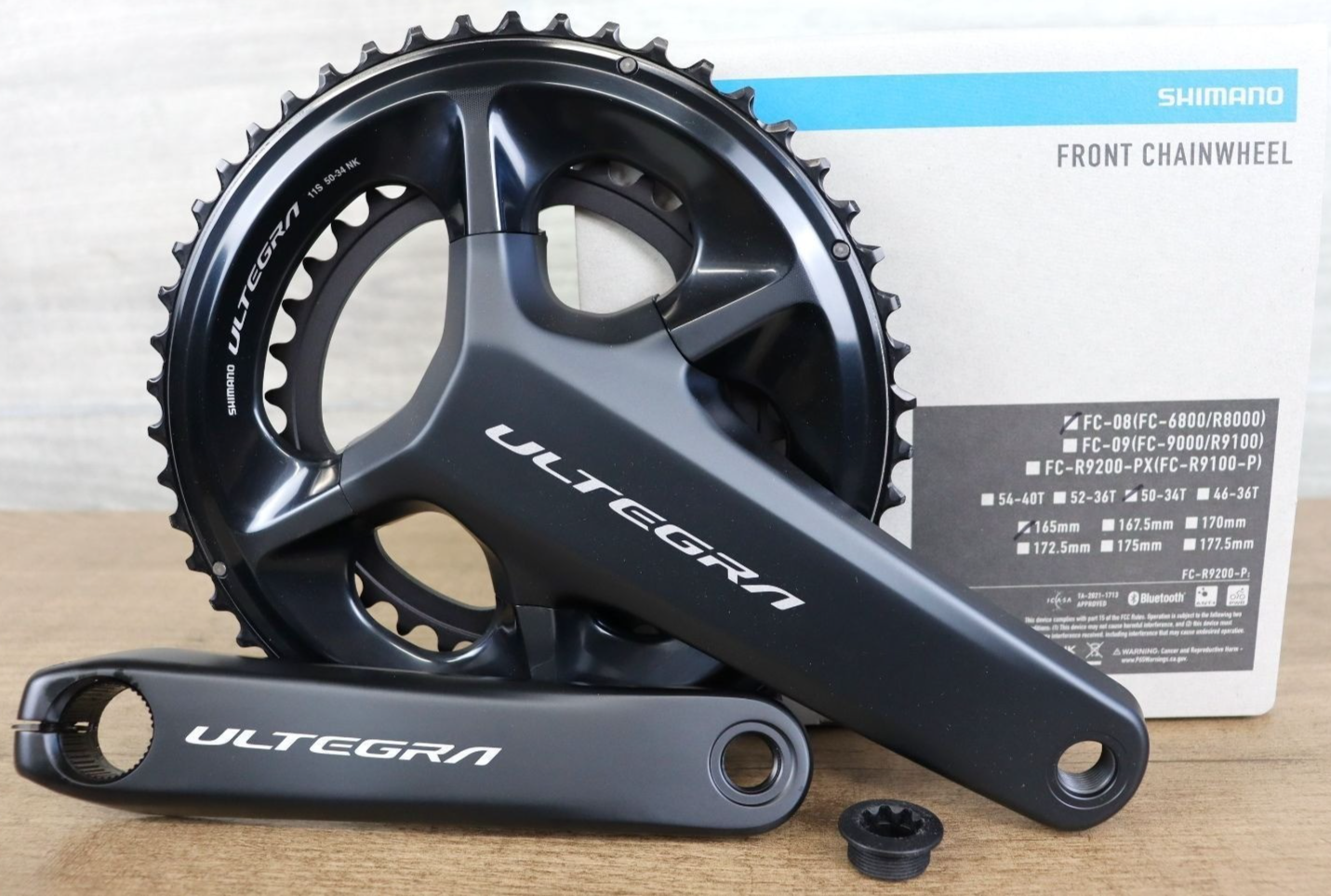 【未走行展示車外し】シマノULTEGRA 右クランクFC-R800050-34T 未走行展示車外し】シマノULTEGRA 右クランクFC-R800050-34T