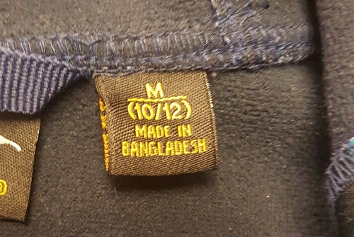 Pacific Trail Kids Boy's Royal Blue Plaid Insulated Hooded Jacket Sz Med