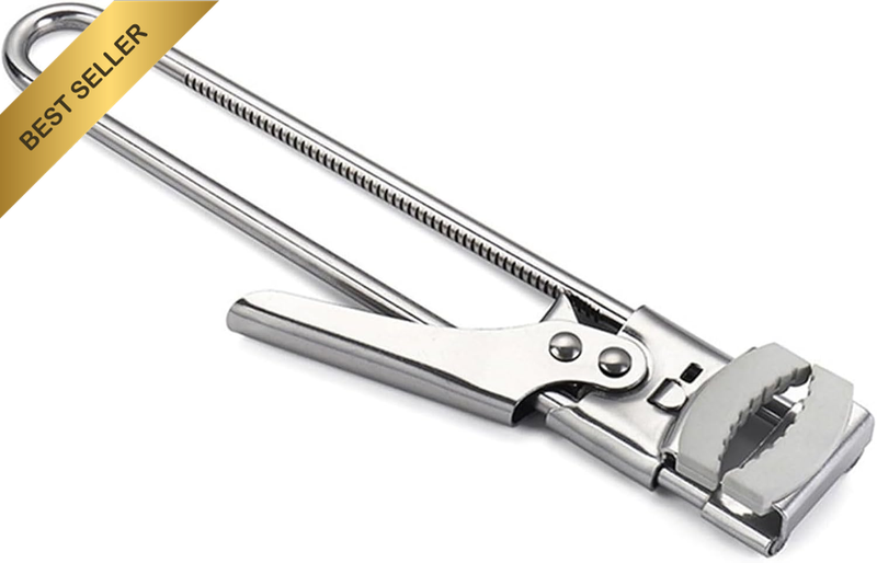 Adjustable Stainless Steel Can Opener Manual, Multifunctional Jar & Bottle Opene