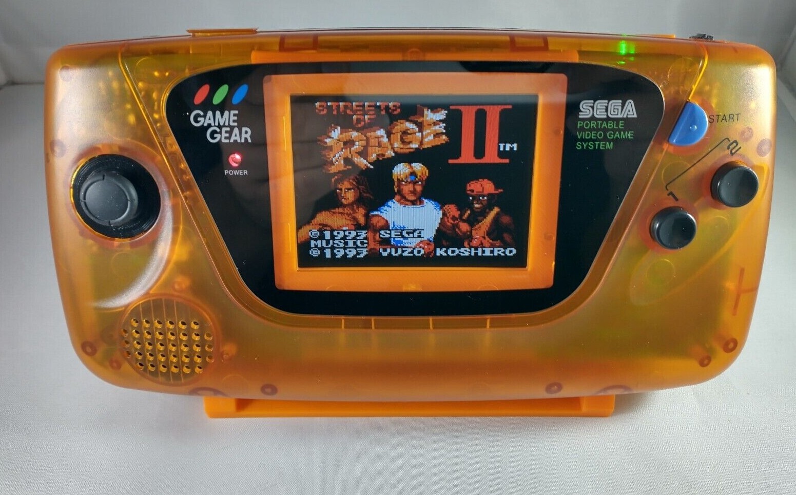 SEGA GAME GEAR イエロー Game Gear YELLOW Console HGG-3210 Sega gg | eBay
