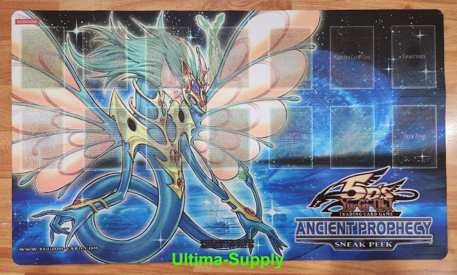 Konami Yugioh ANCIENT PROPHECY Ancient Fairy Dragon Playmat