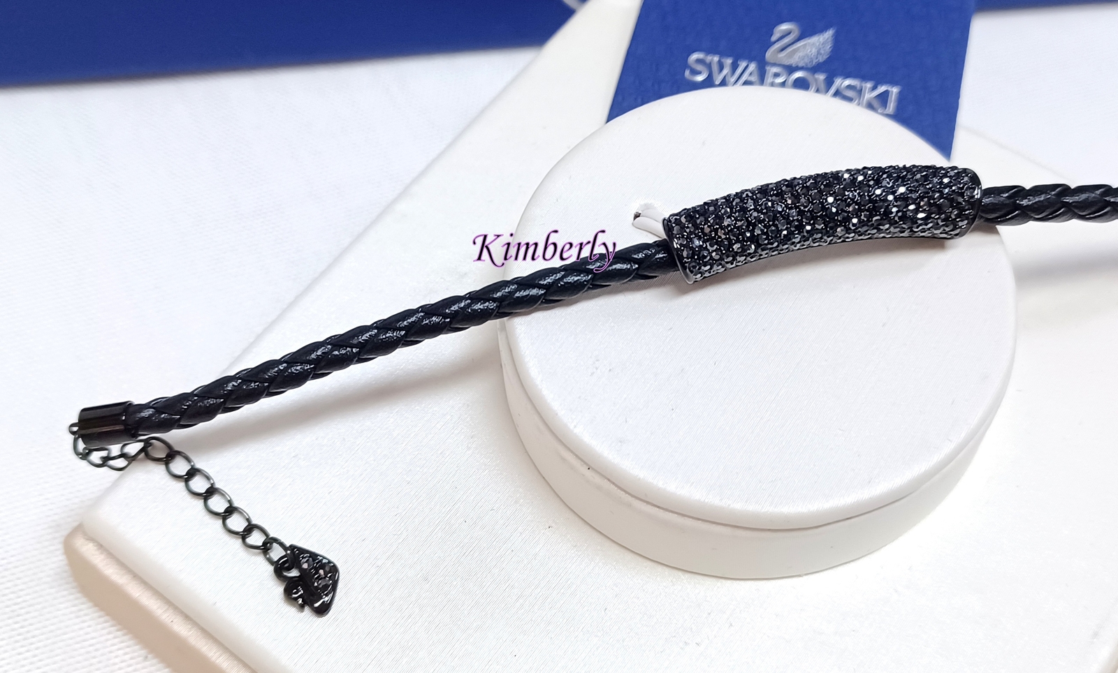 レア　SWAROVSKI　スワロフスキー　ブレスレット　ブラック　ラインストーン $_10.JPG?set_id=880000500F