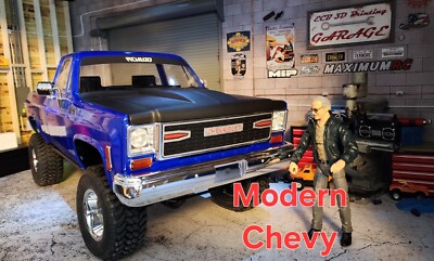 ECB 3D Printing Custom Modern Chevy Grille for RC4WD K10 & Blazer