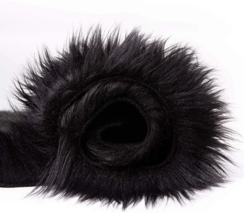 Faux Fur Sheepskin Fluffy Area Rugs Round Shaggy Carpet For Bedroom Living room