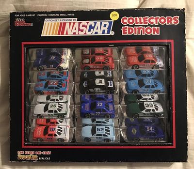 1991 NASCAR COLLECTORS EDITION 1/64 DIECAST STOCK CAR RACING