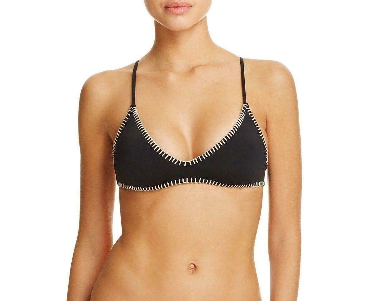 Ale by Alessandra 262024 Women's Crochet Bralette Bikini Top Swimwear Size XS