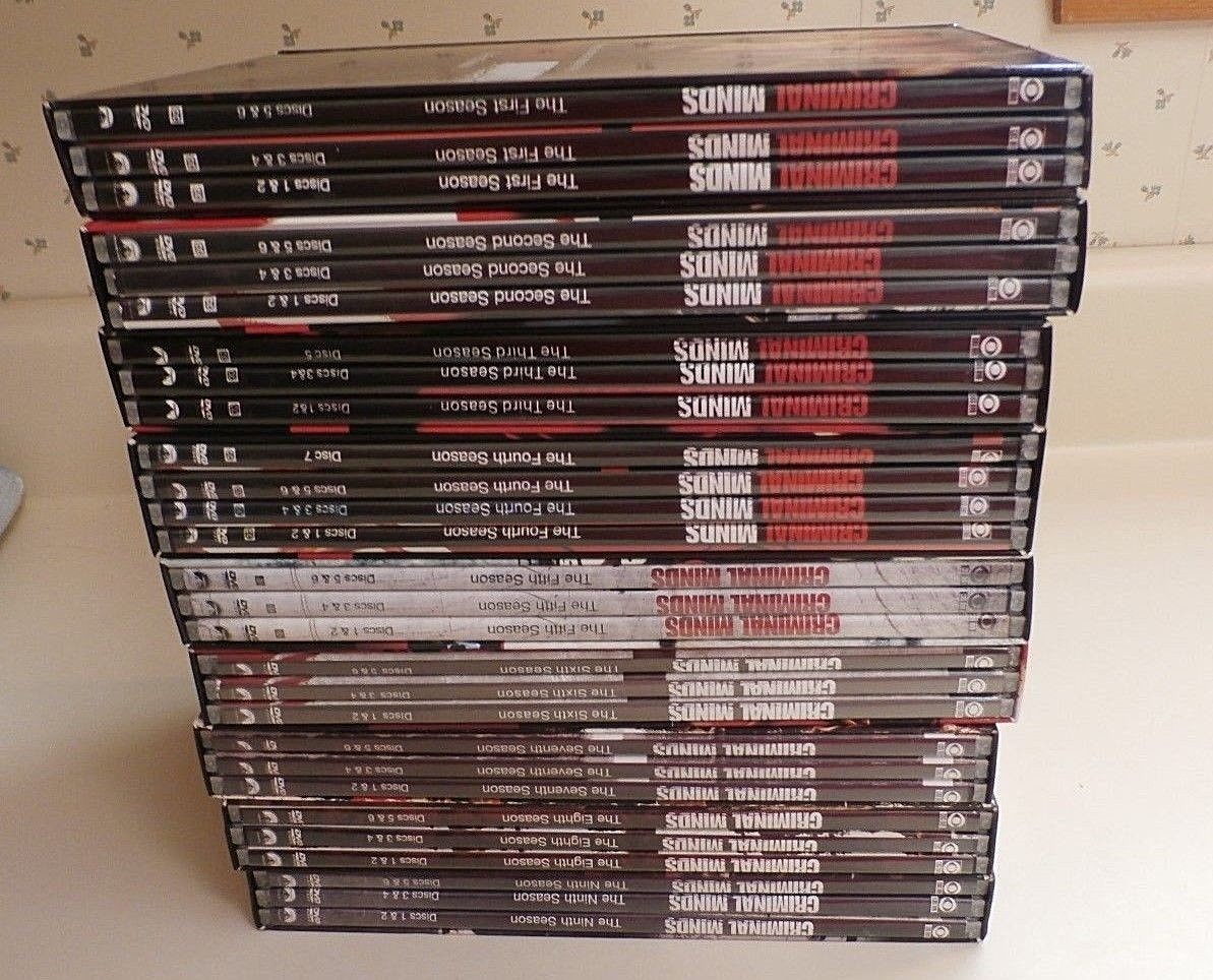 Seasons One Thru Nine DVD Sets Criminal Minds