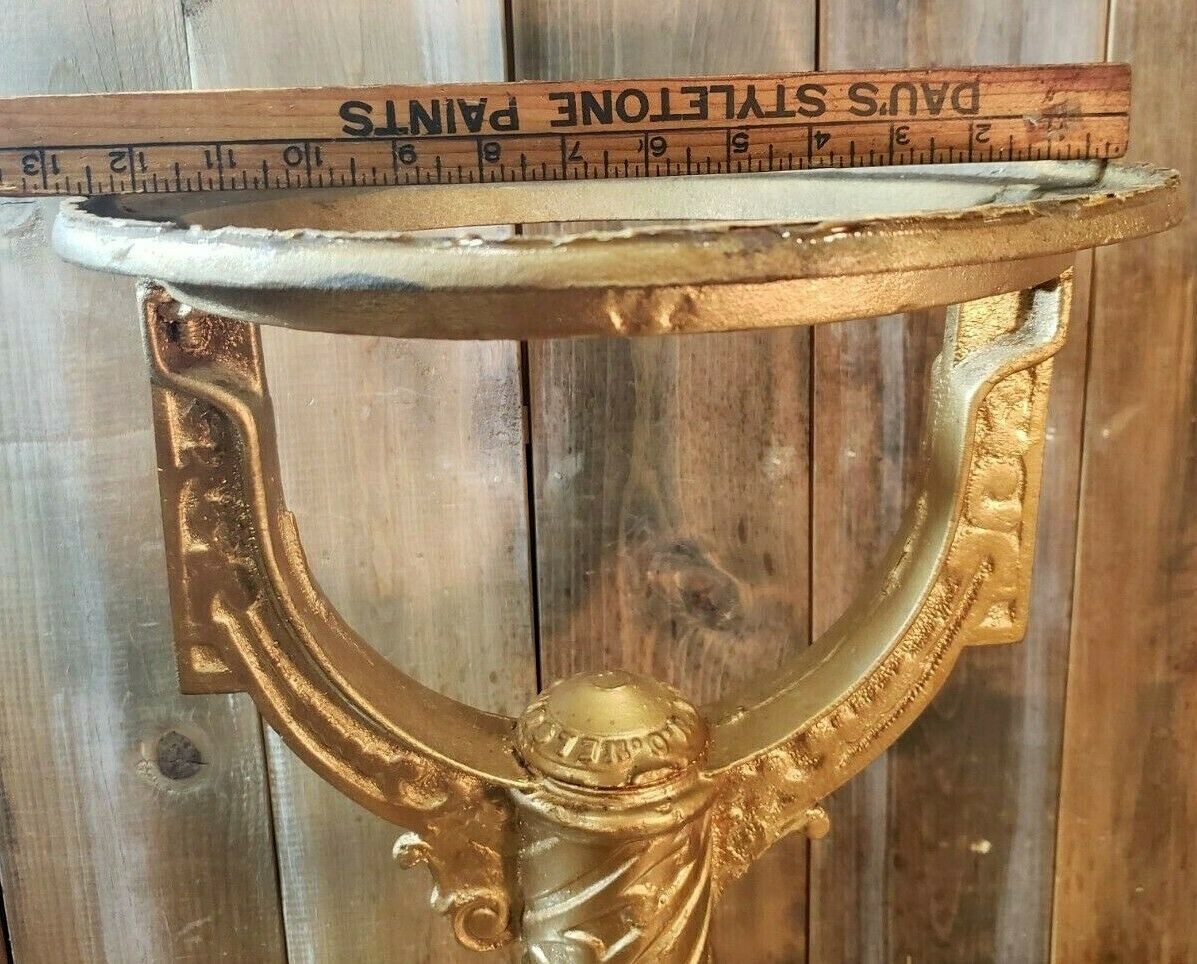 Vintage Cast Iron, Nelson, Steampunk, Hot Water Heater Stand, Planter Base