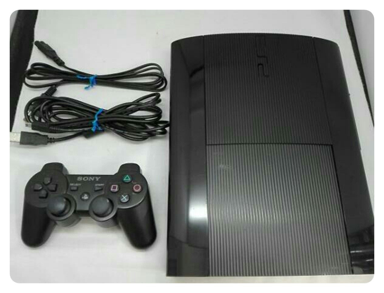 USED PlayStation 3 Charcoal Black 250 GB (CECH - 4200 B) F/S USED PlayStation 3 Charcoal Black 250 GB (CECH - 4200 B) F/S