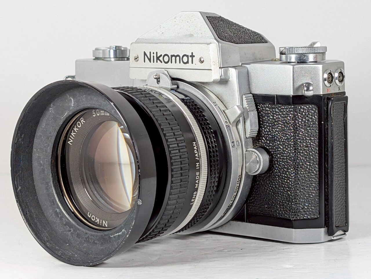 【美品！】Nikomat FTN＋F1.4 50mm Exc+3 READ] Nikon Nikomat FTN Film Camera + Nikkor 50mm f