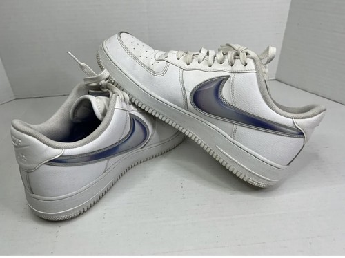 Nike Air Force 1 Low Oversized Swoosh White Racer Blue