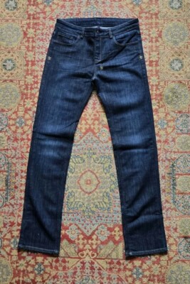 Rare Ksubi The Mac In After Dark Denim Wash Straight Leg Jeans Size 31
