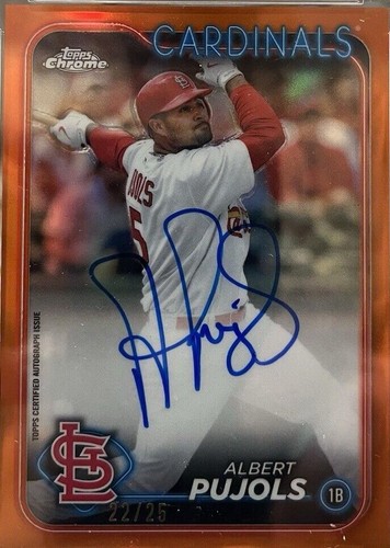 2024 Topps Chrome - Albert Pujols #CLA-AP