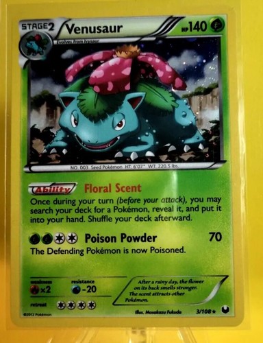 フシギバナ　Venusaur-Holo Venusaur (フシギバナ) Base Set - Pokémon Extended Artwork