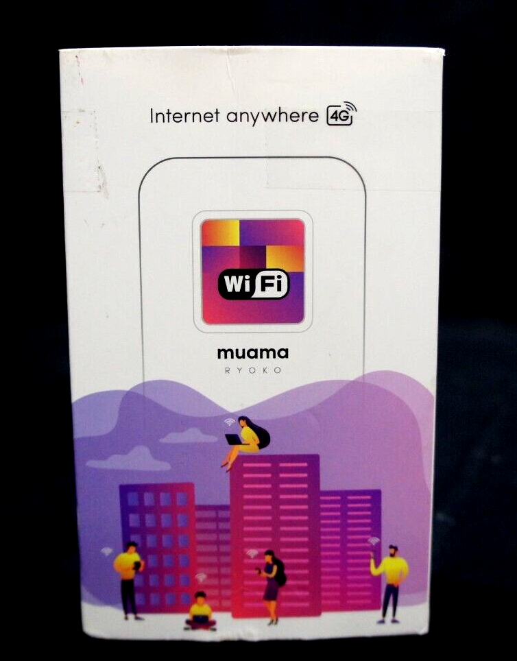 Muama Ryoko 4G Wifi Portable Wireless Router Open BoxA20702の
