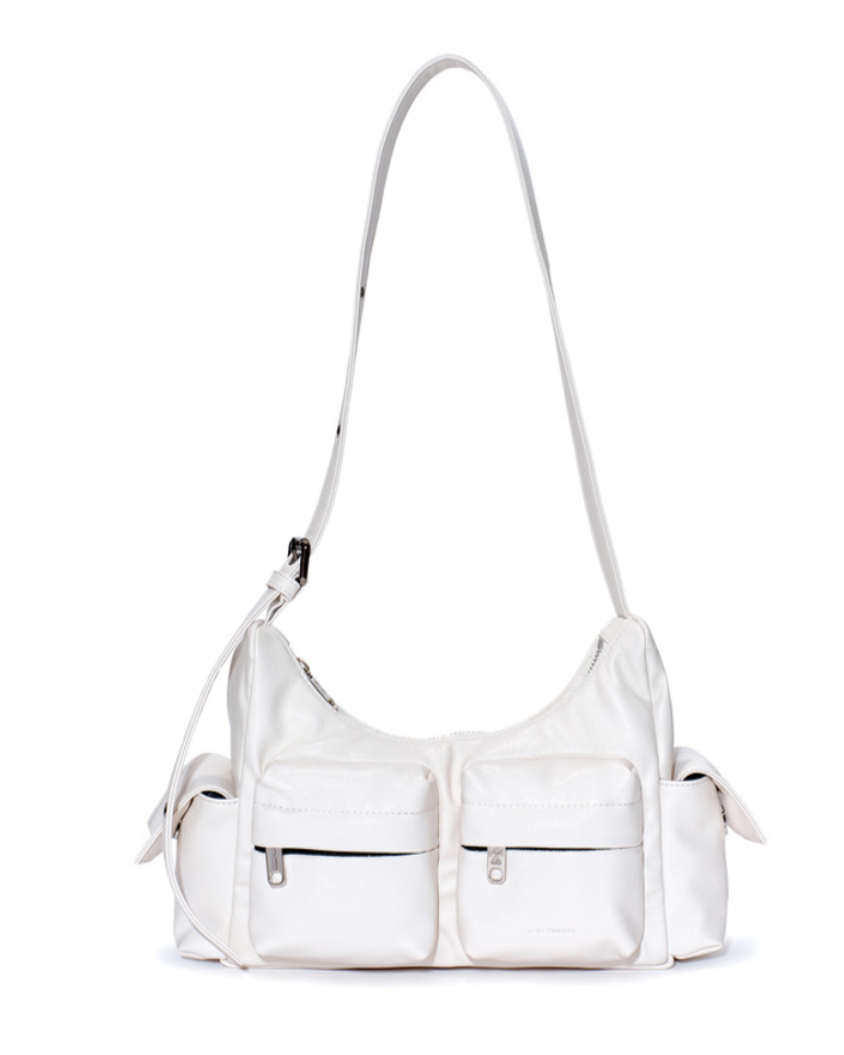SAMO ONDOH Pocket Mug Bag M - Goat Leather Cream Shoulder SAMO ONDOH Pocket Mug Bag M - Goat Leather Cream Shoulder