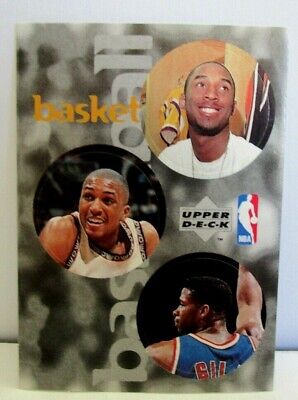 Kobe Bryant RC 1996-1997 Upper Deck Sticker Rookie Card-Lakers G RC GOAT HOF. rookie card picture