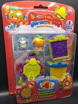 SuperThings Rivals of Kaboom Series 1 ~ Mr C & Silver Super Thing Coink New