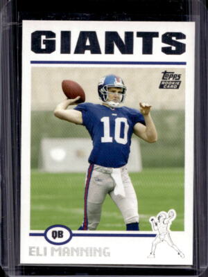 2004 Topps Eli Manning Base Rookie Card RC #350 Giants (B)