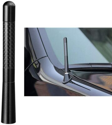 Bingfu Car Radio Antenna Mast Carbon Fiber Truck Antenna for Ford F150 Raptor