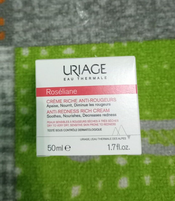 Uriage roseliane anti-redness rich cream soothes nourishes effect 50 ml
