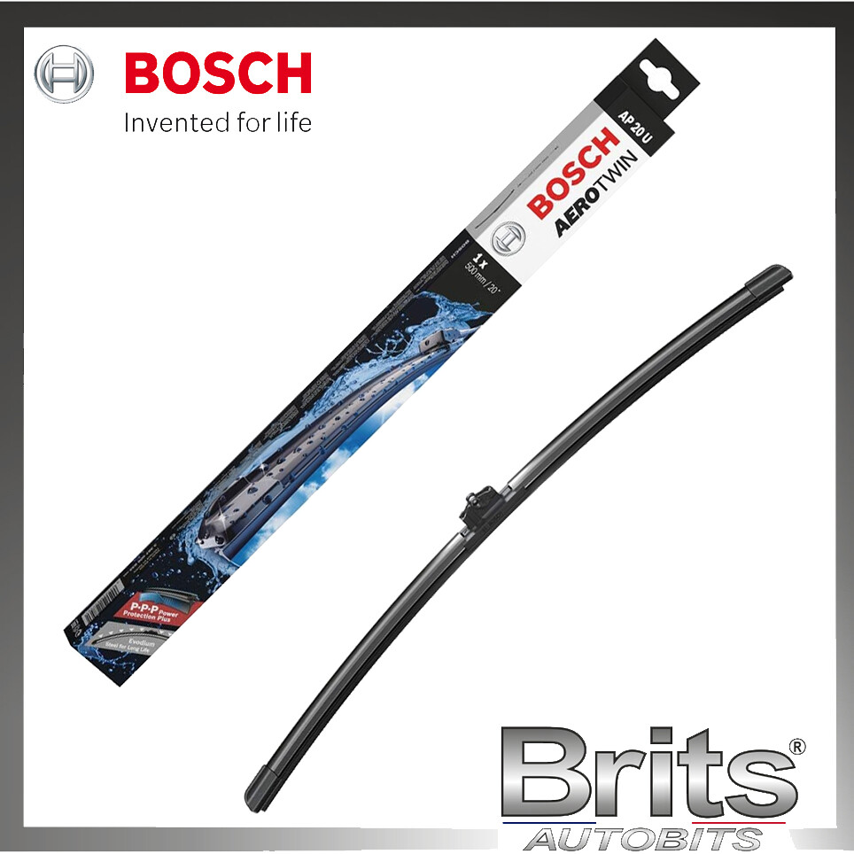 AP20U Bosch Wiper Blade Flat / Aero Type Quality New Fits Vauxhall Audi Ford BMW