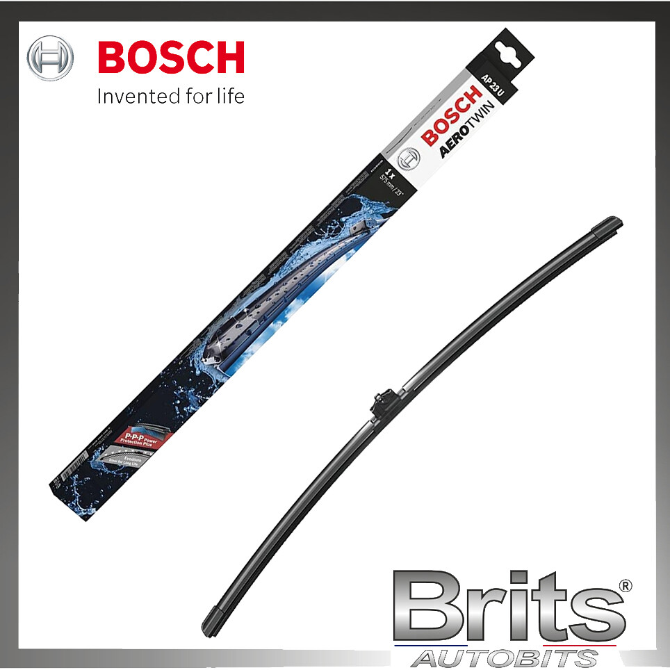 AP23U Bosch Wiper Blade Flat / Aero Type Top Quality New BMW Renault Porsche MG