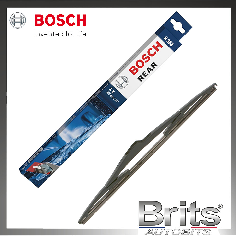 H353 Bosch Wiper Blades Rear Set New High-Quality Fits Citroen Berlingo Fiat