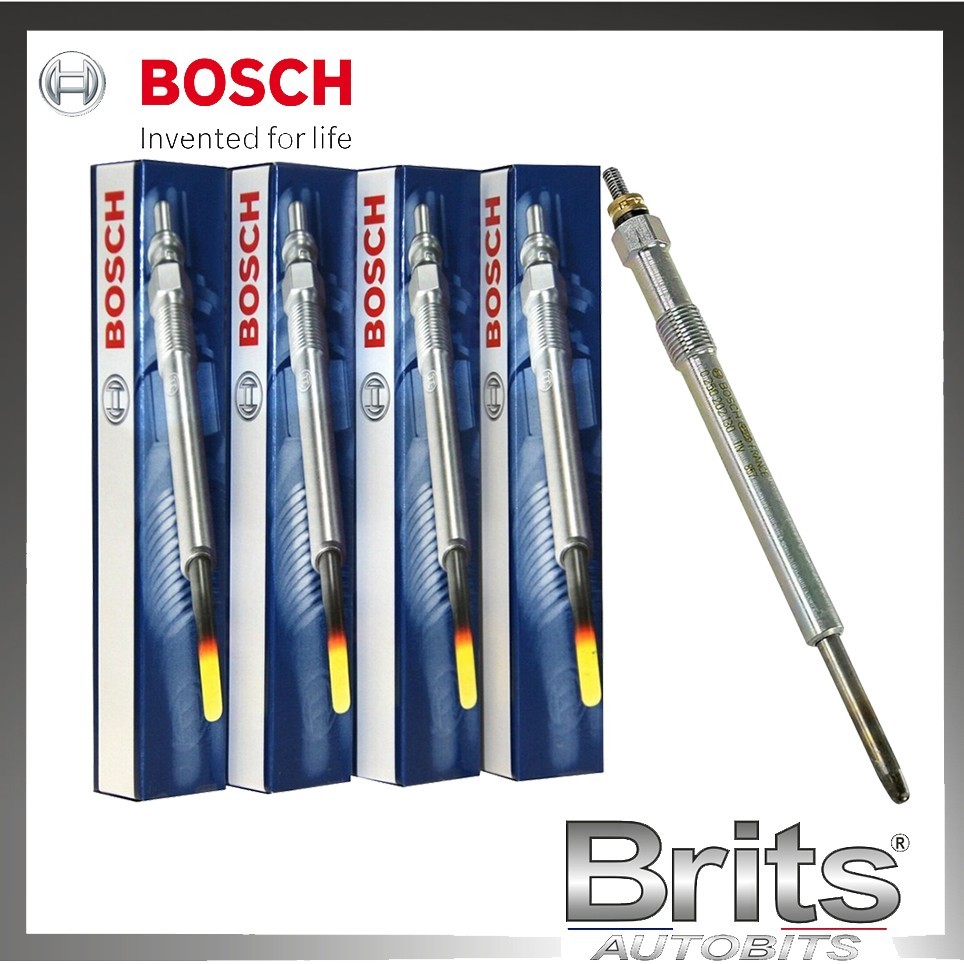 4x BOSCH Glow Plugs Suzuki Vitara 1.6 DDiS LY 2015-ON OEM Duraterm