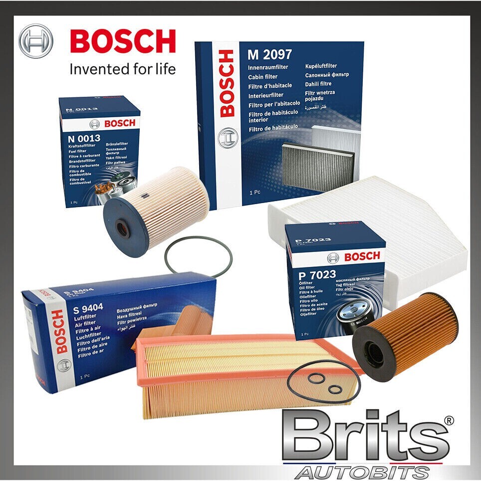 Service Kit for VW Golf MK6 2.0 TDI CFF* CFGB CFHC CLCA – Bosch Full Filters Set