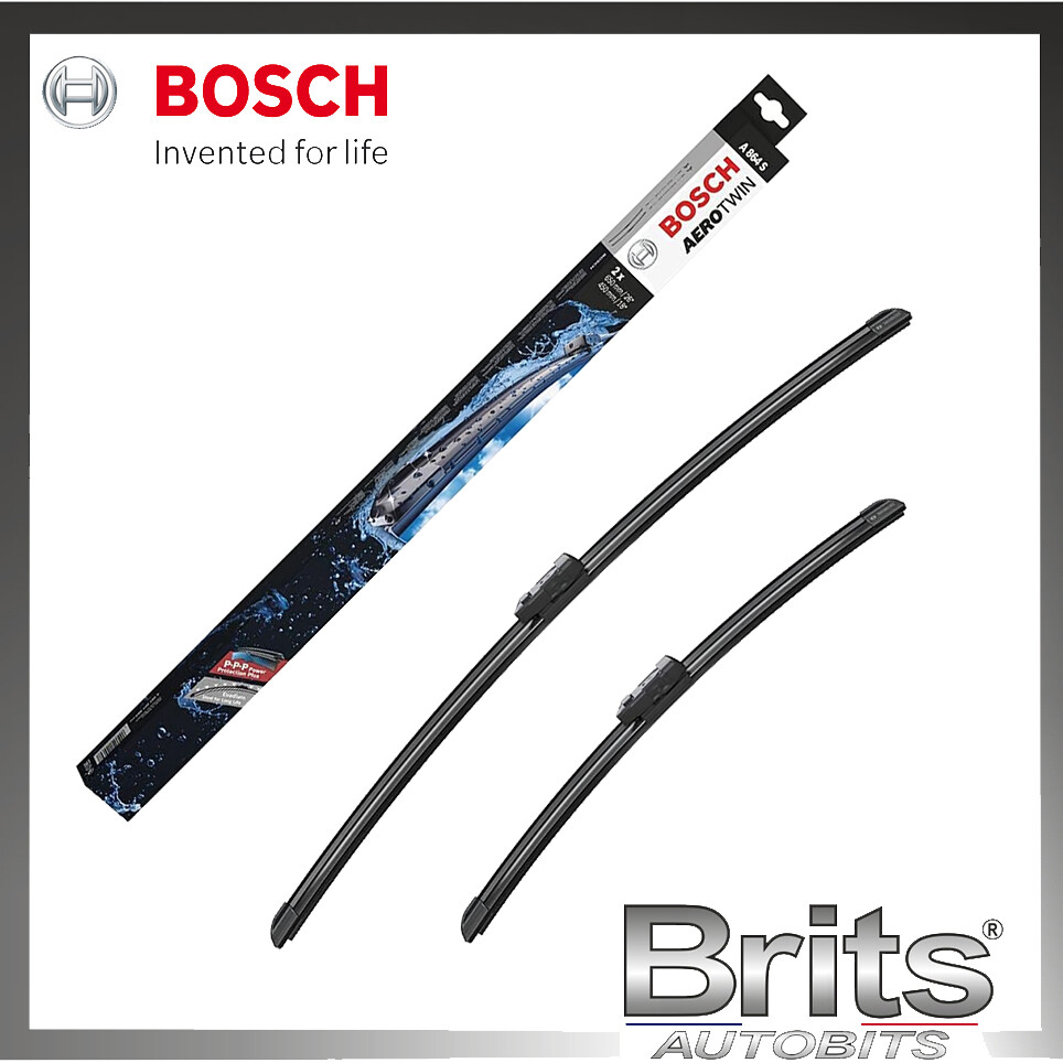 A864S Bosch Wiper Blades Flat / Aero type Set New Quality For Seat Arona Kia