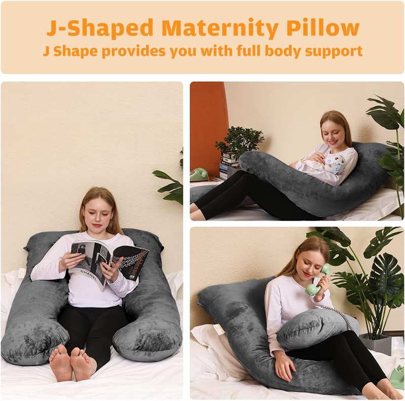 59 Inch Pregnancy Pillow for Sleeping, Maternity Pillow for Pregnant Women, Full