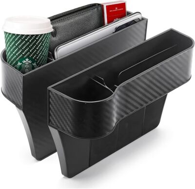 Car Seat Gap Filler Organizer 2 Pack Multifunctional Car Seat Organizer Auto