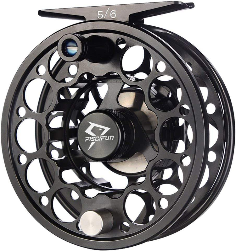 Sword Fly Fishing Reel with Cnc-Machined Aluminum Alloy Body 3/4, 5/6 Weights(Bl
