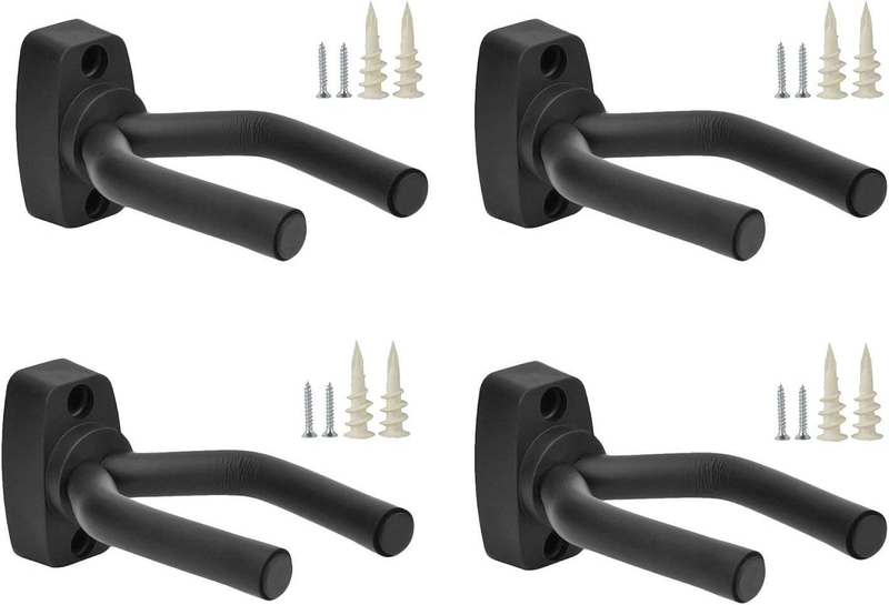 4-PACK Guitar Hangers Stands Hooks Holders Wall Mount